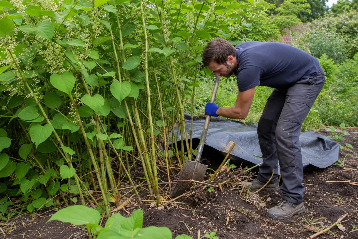 Duizendknoop uitgraven of afdekken: wat werkt beter?